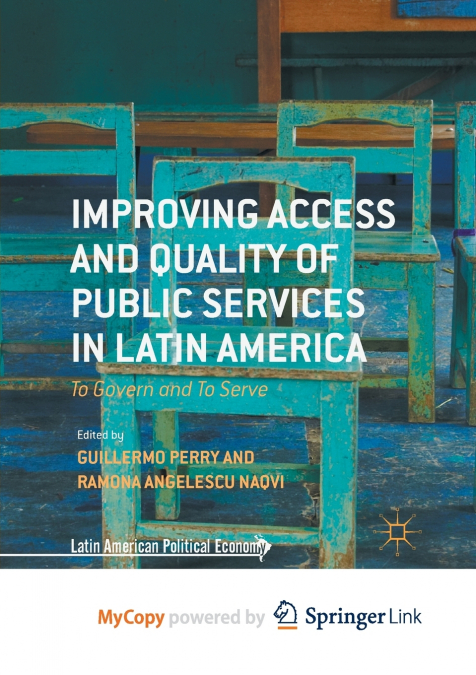 Improving Access and Quality of Public Services in Latin America