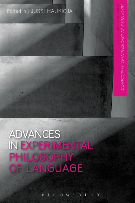 Advances in Experimental Philosophy of Language