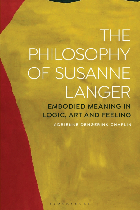 The Philosophy of Susanne Langer