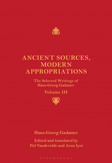 Ancient Sources, Modern Appropriations