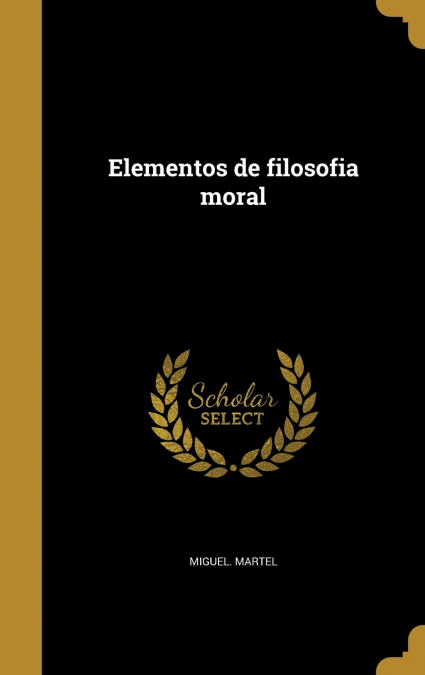 Elementos de filosofia moral