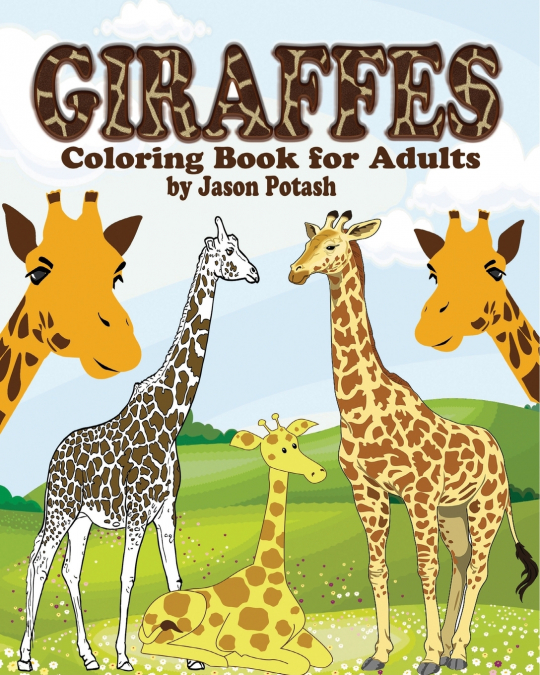 Giraffes Coloring Book for Adults