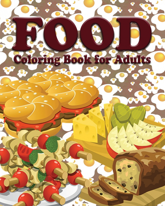 Food Coloring Book for Adults