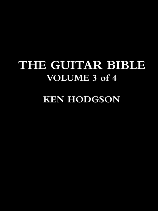THE GUITAR BIBLE