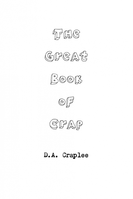 The Great Book of Crap