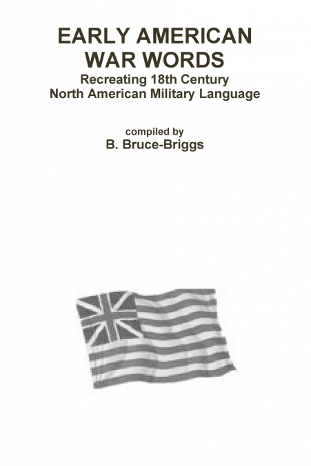 EARLY AMERICAN WAR WORDS