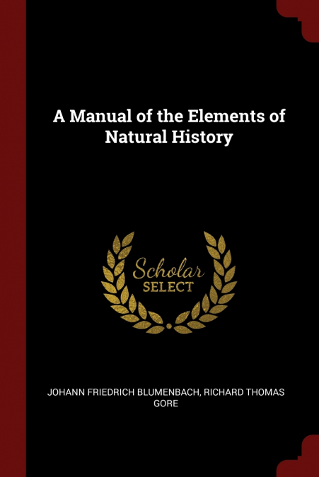 A Manual of the Elements of Natural History