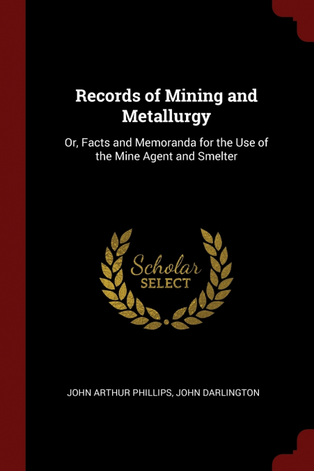 Records of Mining and Metallurgy