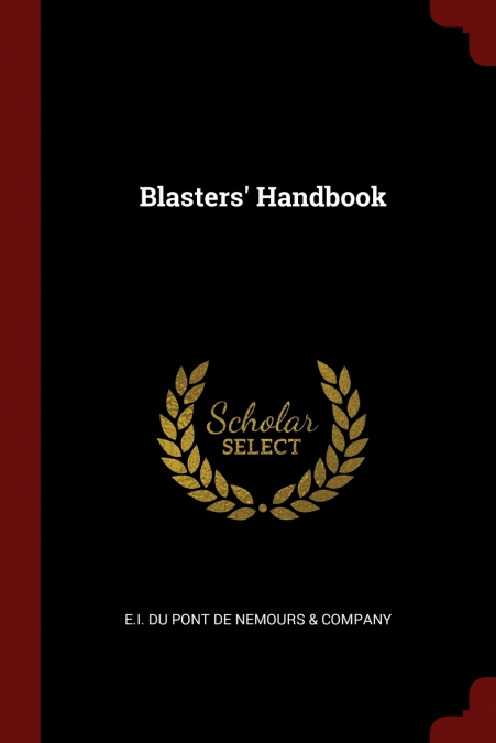 Blasters’ Handbook