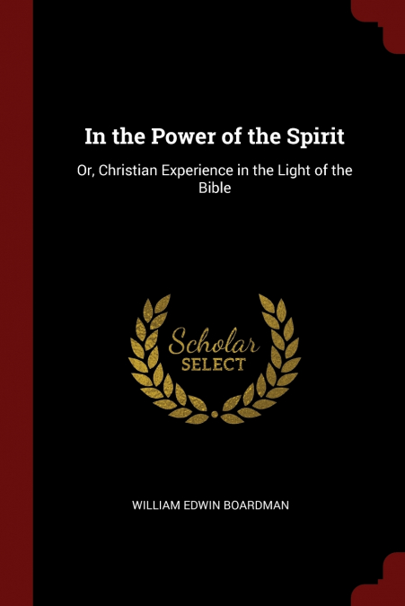 In the Power of the Spirit