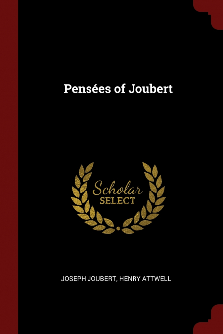 Pensées of Joubert