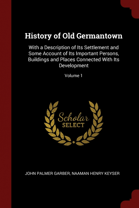 History of Old Germantown