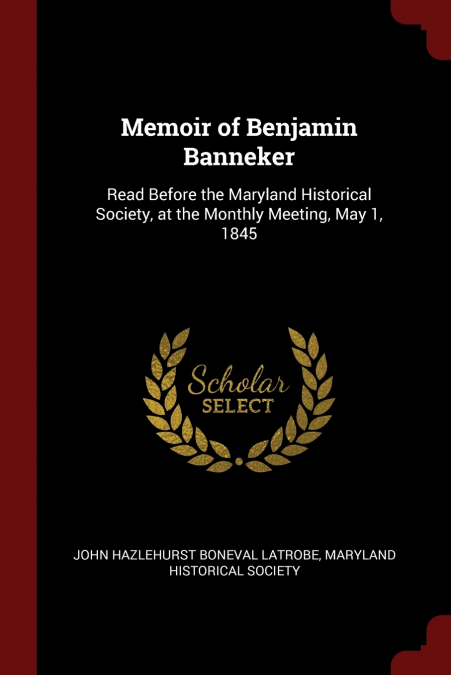 Memoir of Benjamin Banneker