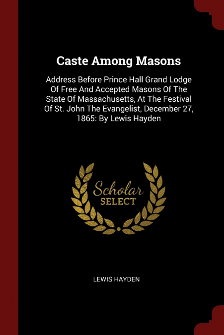 Caste Among Masons
