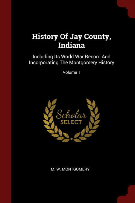 History Of Jay County, Indiana