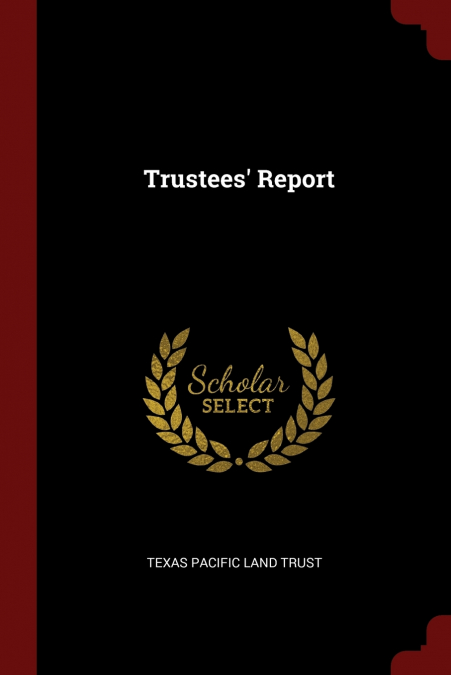 Trustees’ Report