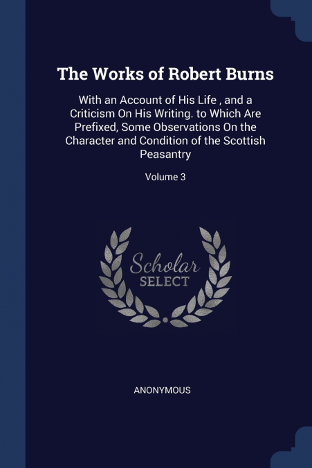 The Works of Robert Burns