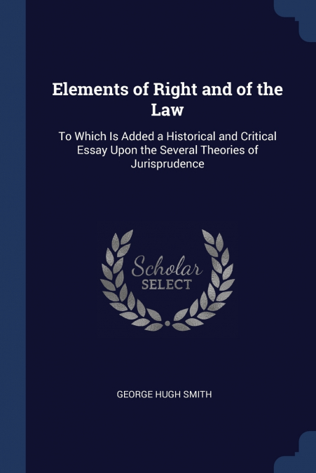 Elements of Right and of the Law