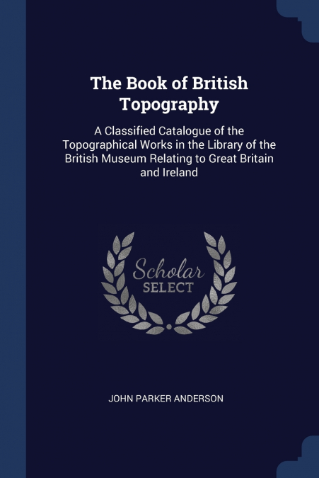 The Book of British Topography