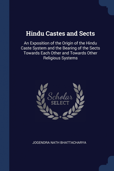 Hindu Castes and Sects