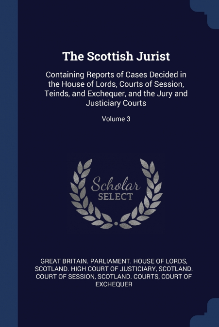The Scottish Jurist