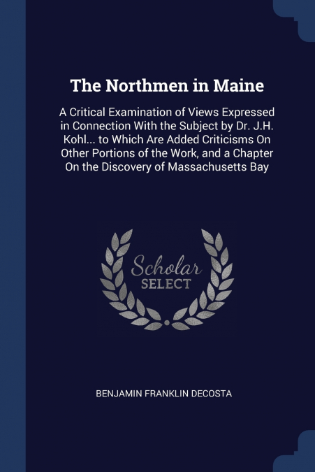 The Northmen in Maine