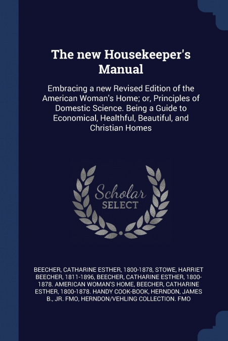 The new Housekeeper’s Manual
