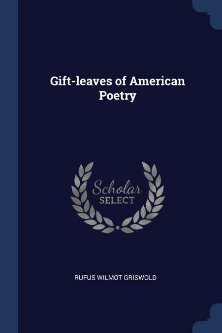 Gift-leaves of American Poetry