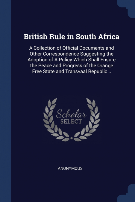 British Rule in South Africa
