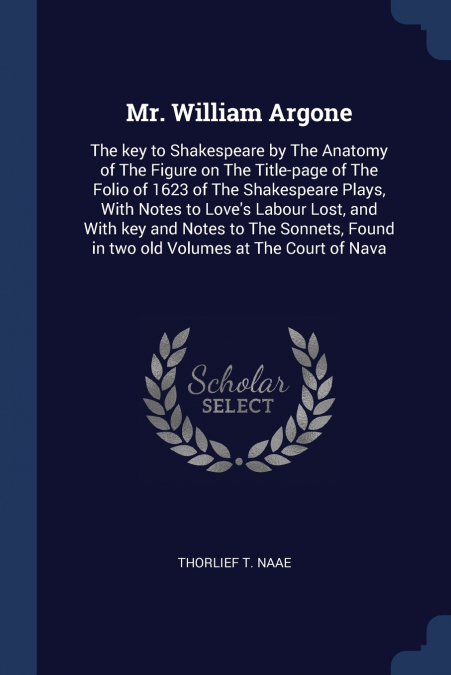 Mr. William Argone