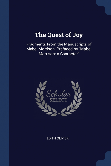 The Quest of Joy