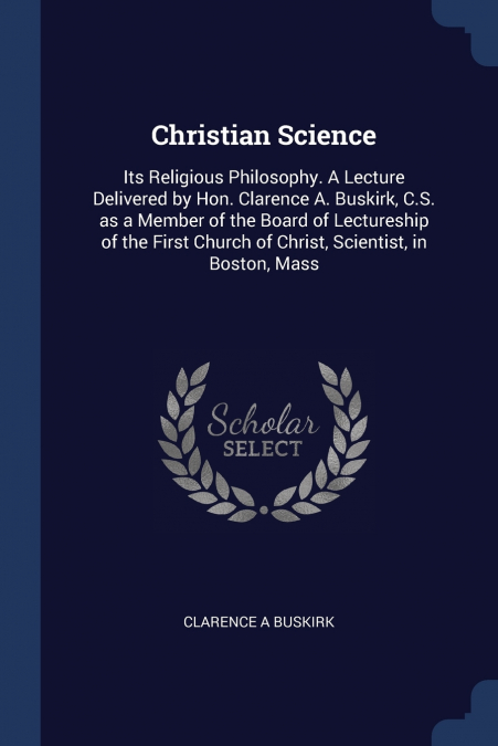Christian Science