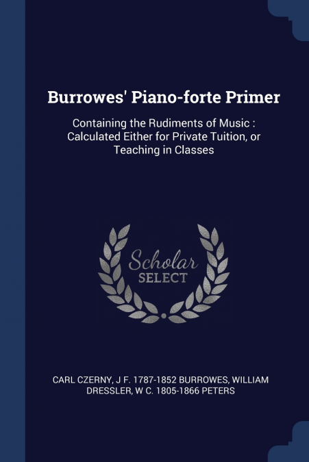 Burrowes’ Piano-forte Primer