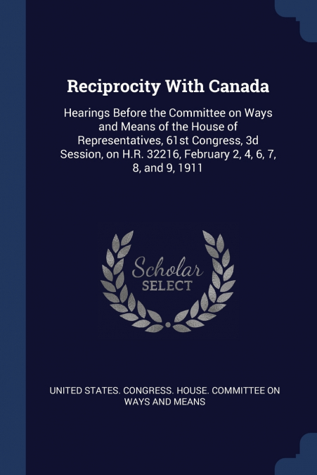 Reciprocity With Canada
