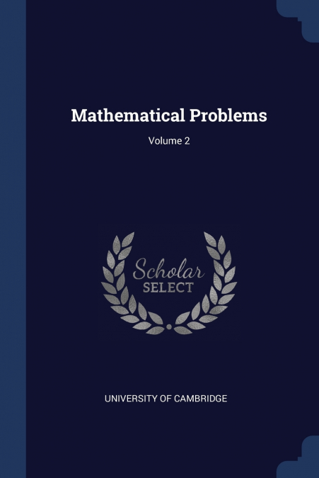 Mathematical Problems; Volume 2