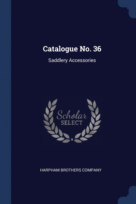 Catalogue No. 36