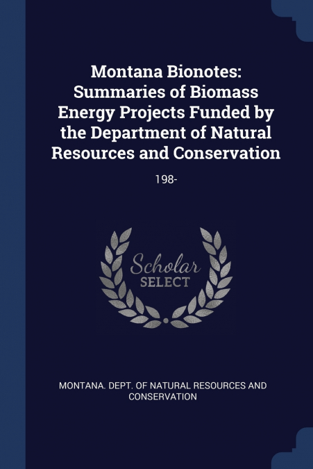 Montana Bionotes