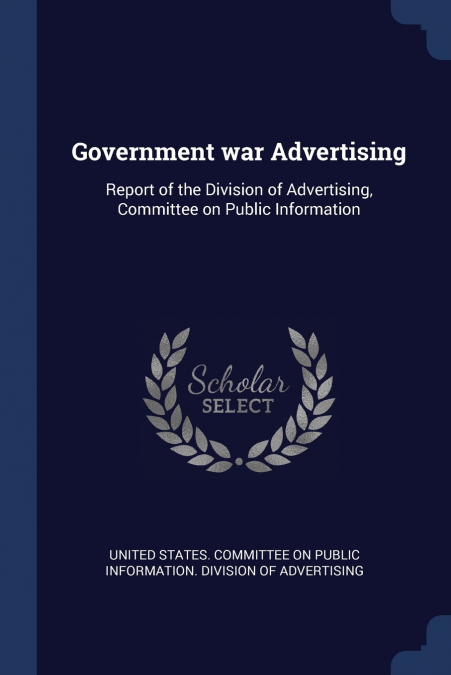 Government war Advertising