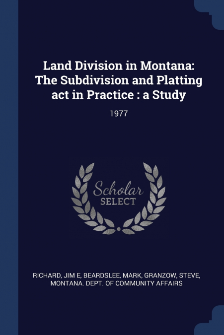 Land Division in Montana