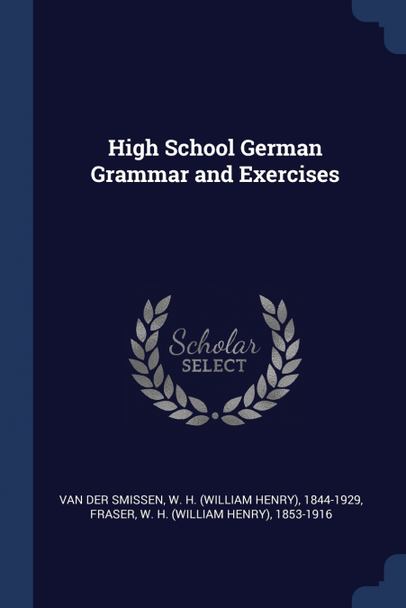 High School German Grammar and Exercises