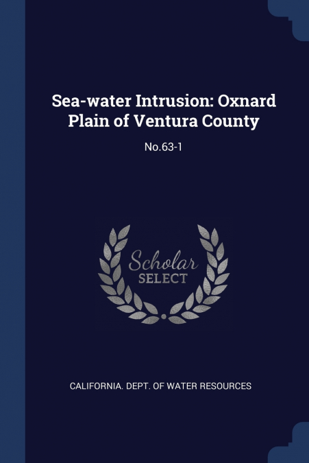 Sea-water Intrusion