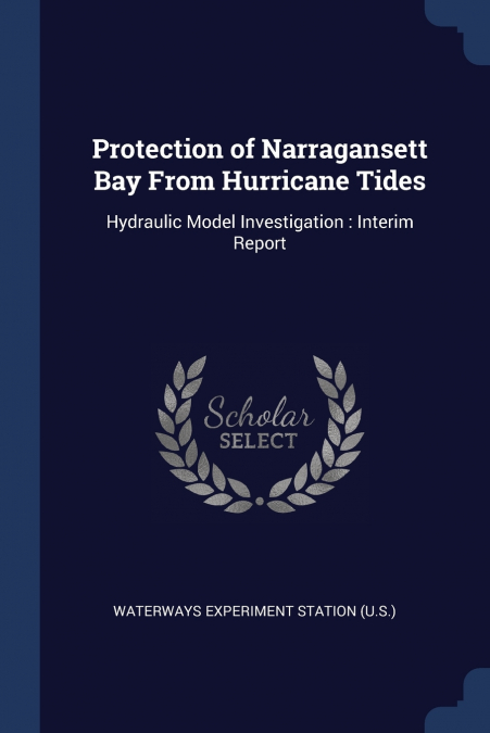 Protection of Narragansett Bay From Hurricane Tides