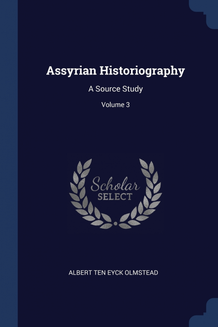 Assyrian Historiography