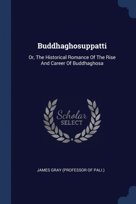 Buddhaghosuppatti
