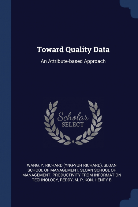 Toward Quality Data