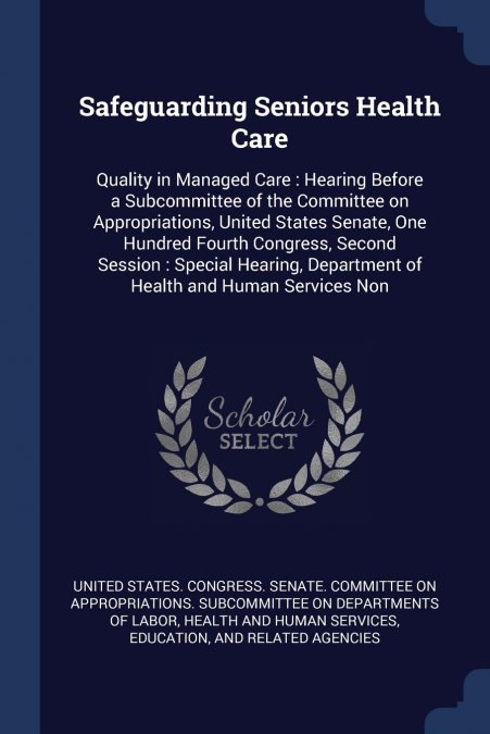 Safeguarding Seniors Health Care