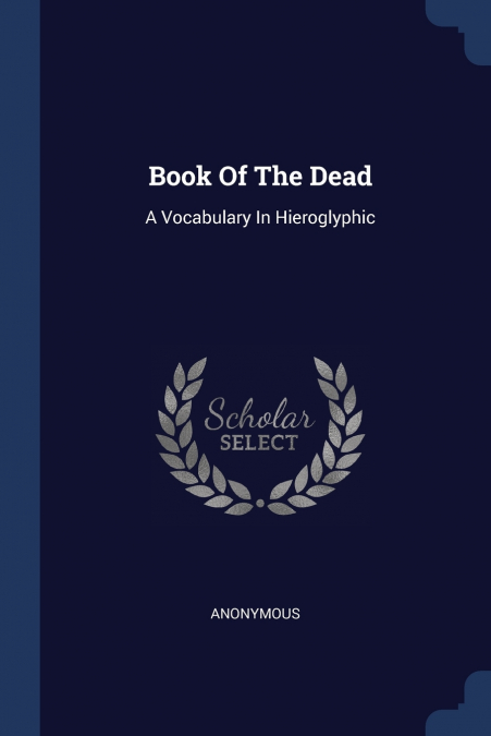 Book Of The Dead