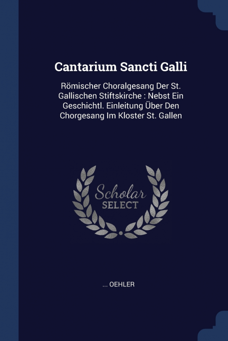 Cantarium Sancti Galli