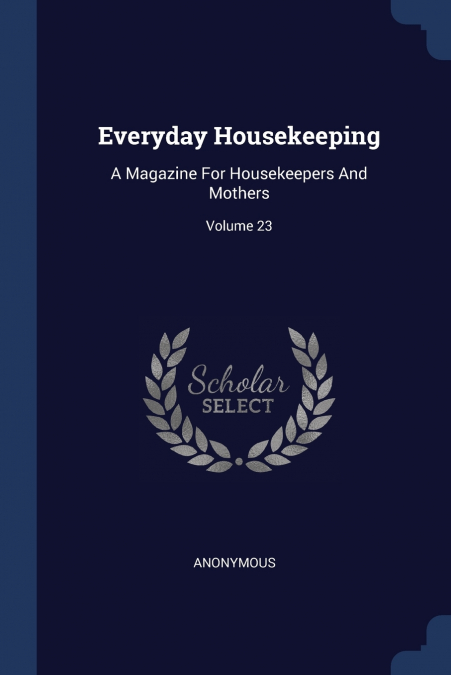 Everyday Housekeeping