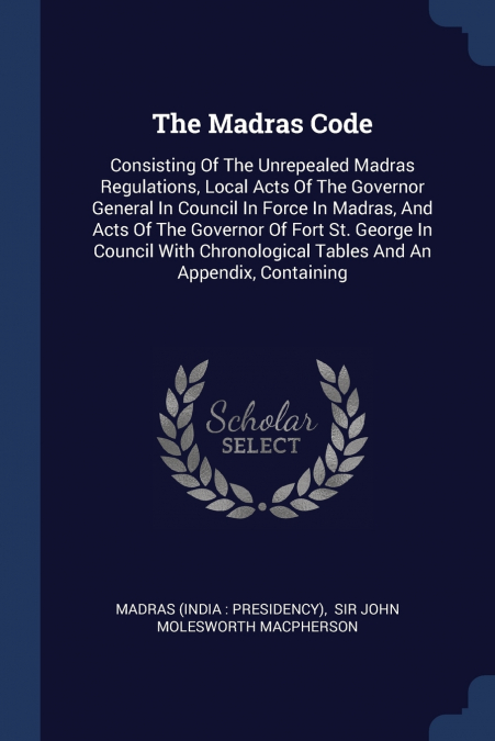 The Madras Code